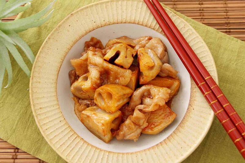 栗原はるみさん「豚肉とれんこんの炒め煮」