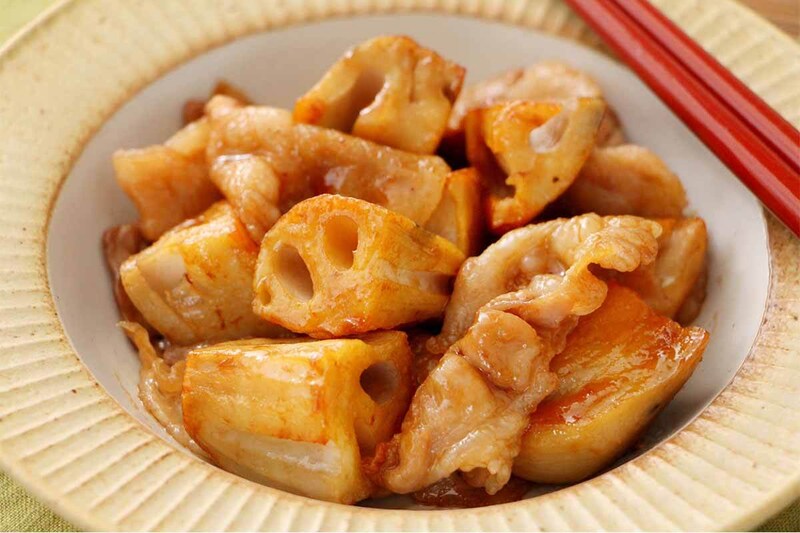 栗原はるみさん「豚肉とれんこんの炒め煮」