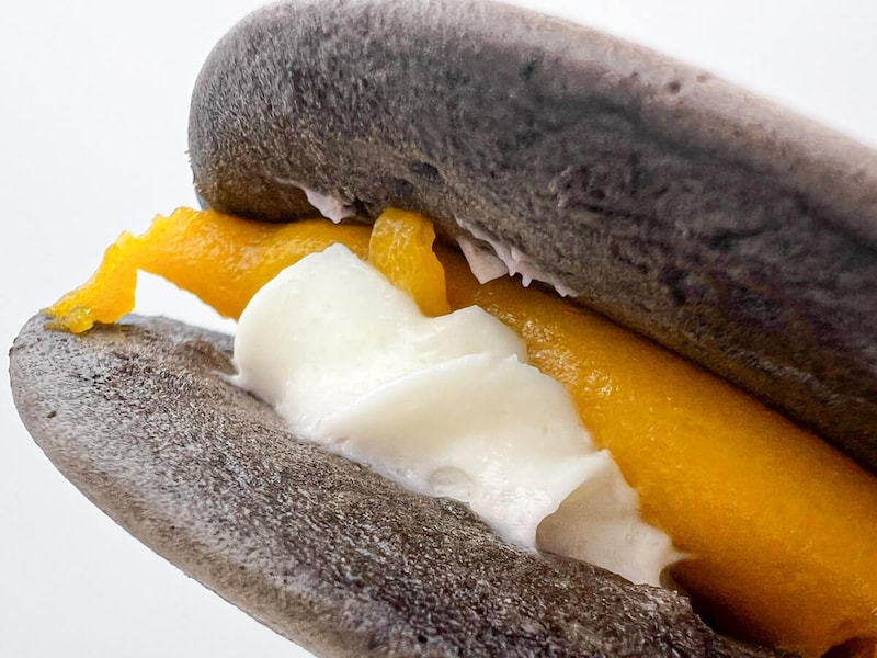 セブンイレブン「かぼちゃ&マスカルポーネ 生どら焼」