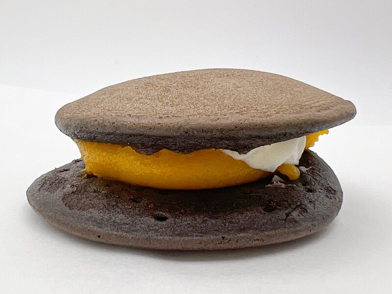 セブンイレブン「かぼちゃ&マスカルポーネ 生どら焼」