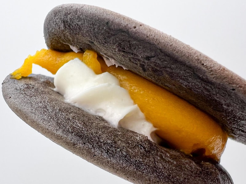 セブンイレブン「かぼちゃ&マスカルポーネ 生どら焼」