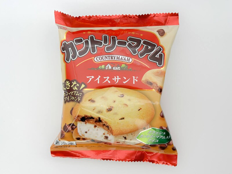 セブンイレブン「不二家 カントリーマアムアイスサンド」