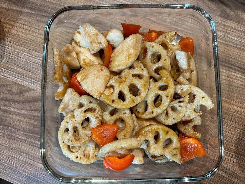 市瀬悦子さん「れんこんと鶏むねのチャイナデリ風」