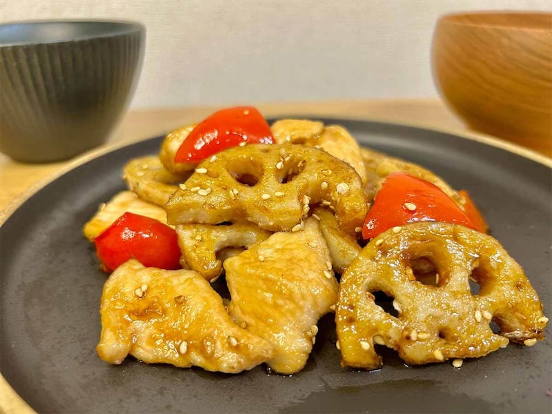 市瀬悦子さん「れんこんと鶏むねのチャイナデリ風」