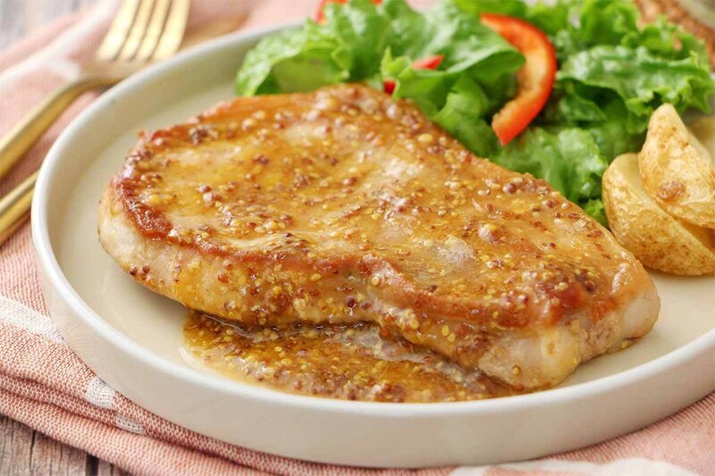 タサン志麻さん「ポークソテー 粒マスタードソース」