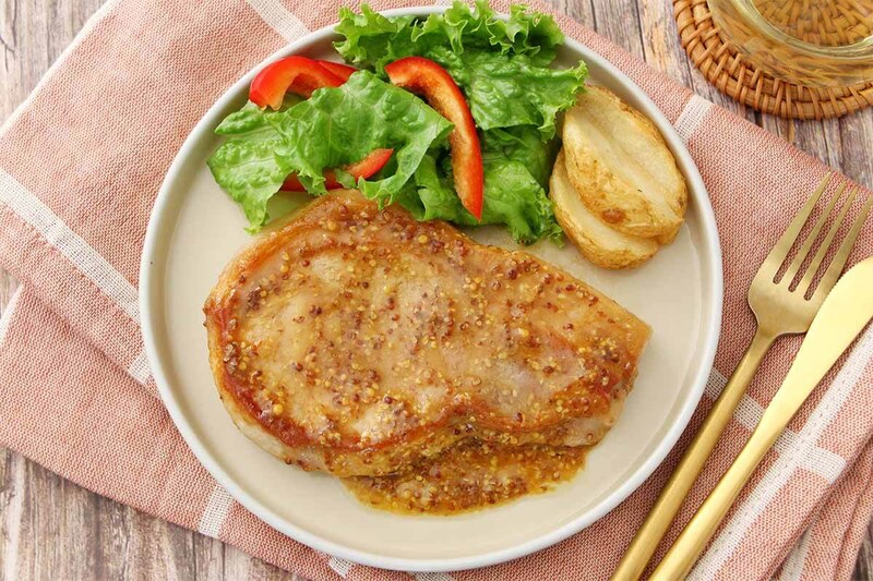 タサン志麻さん「ポークソテー 粒マスタードソース」