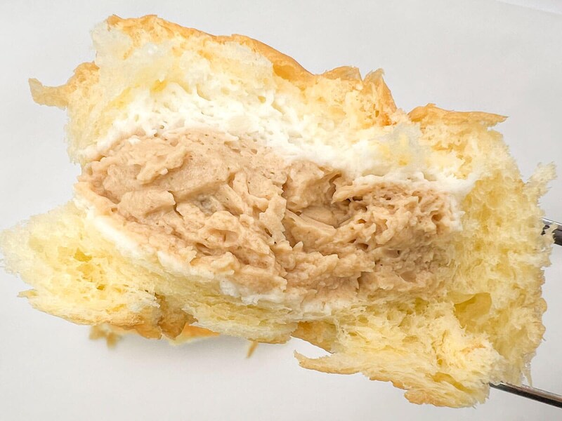 ファミリーマート「冷やして食べるとろけるくりーむパン ミルクティー」