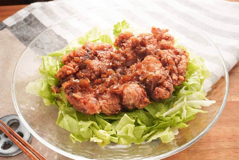 栗原はるみさん「鶏のから揚げ ねぎソース」