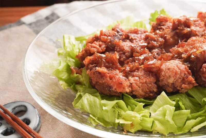 栗原はるみさん「鶏のから揚げ ねぎソース」