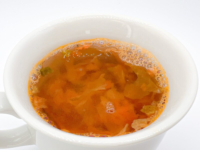 無印良品「食べるスープ ５種野菜のミネストローネ」
