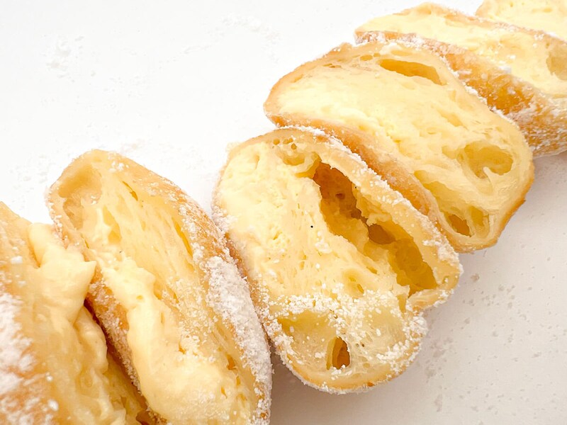 ファミリマート「モッチ生ドーナツ（カスタードホイップ）3個入」