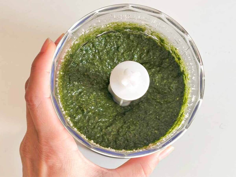 平野レミさん「しそ・ベーゼでうれしそパスタ」