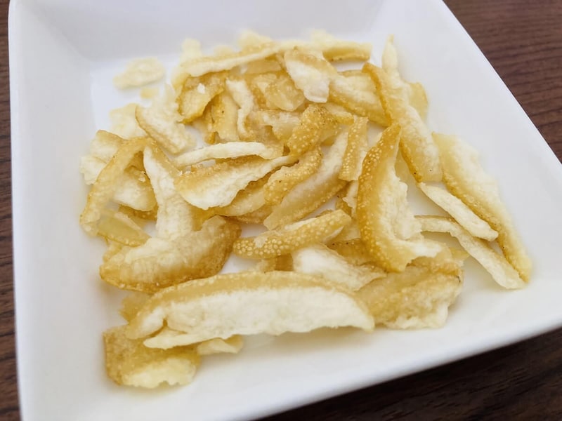 無印良品「ソルティピールチップ　土佐文旦」