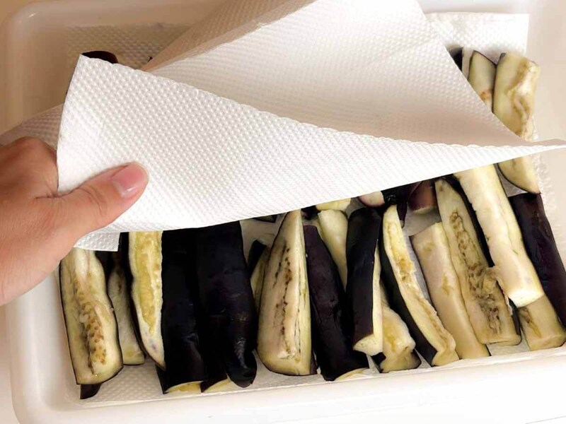 なすの胡麻ソース