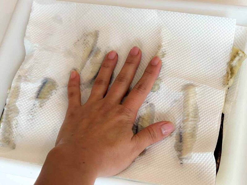 なすの胡麻ソース