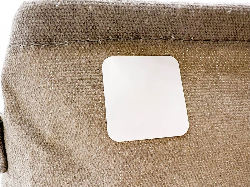 無印良品「布にも貼れるラベルシール・ノンアイロンタイプ」