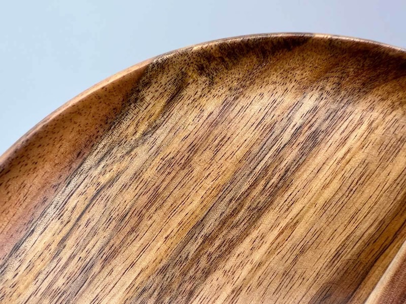 無印良品「アカシア　お皿にもなるカッティングボード　丸型」