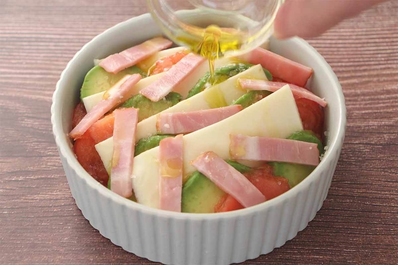 平野レミさん「アボカド・アッチッチーズ」