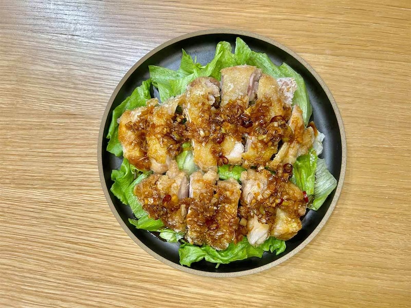 栗原はるみさん「揚げ鶏のねぎソース」