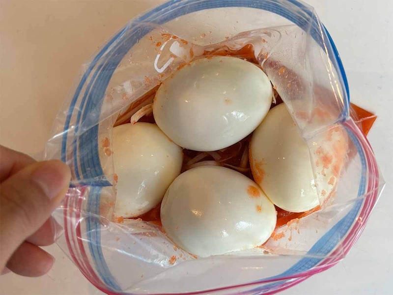 韓国風明太子味玉