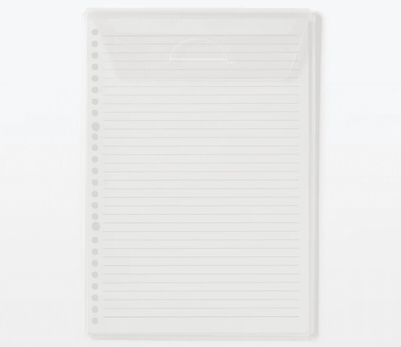 植林木ペーパー裏うつりしにくいルーズリーフ・ケース入り