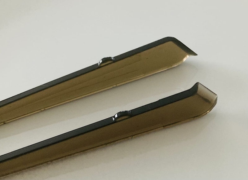 「フェイスマスク用トング　チャック袋スライダー付き」