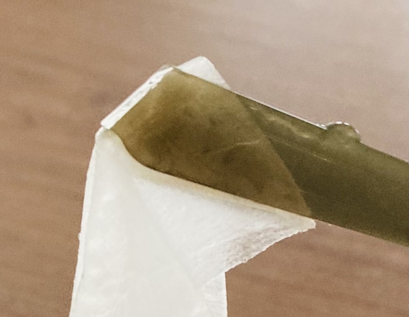 「フェイスマスク用トング　チャック袋スライダー付き」