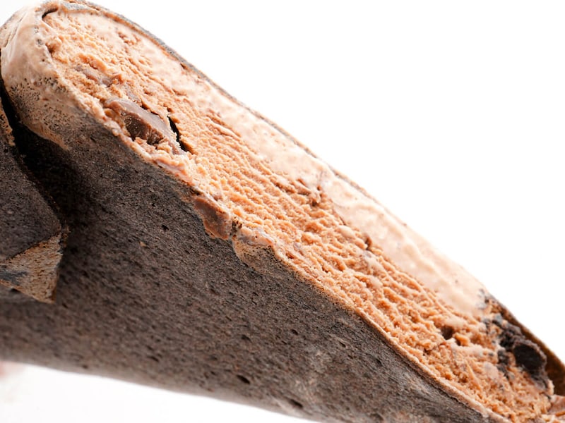 「ザ・クレープ＜チョコ＆チョコ＞」