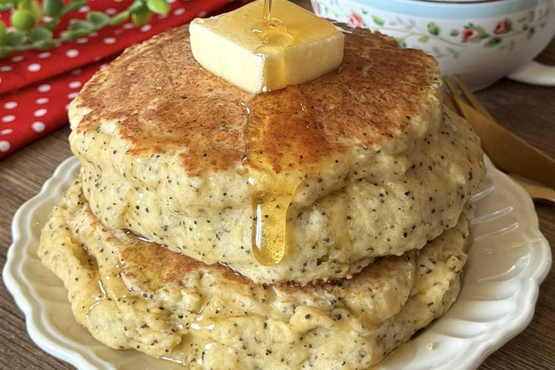 まりえさん「紅茶のもちもち豆腐パンケーキ」レシピ