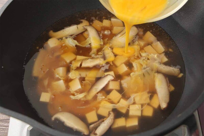 栗原はるみさん「豆腐の酸辣湯」