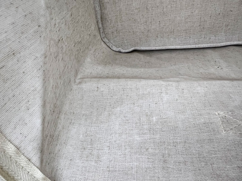 無印良品「ポリエステル麻 ソフトボックス 長方形 中 フタ式」