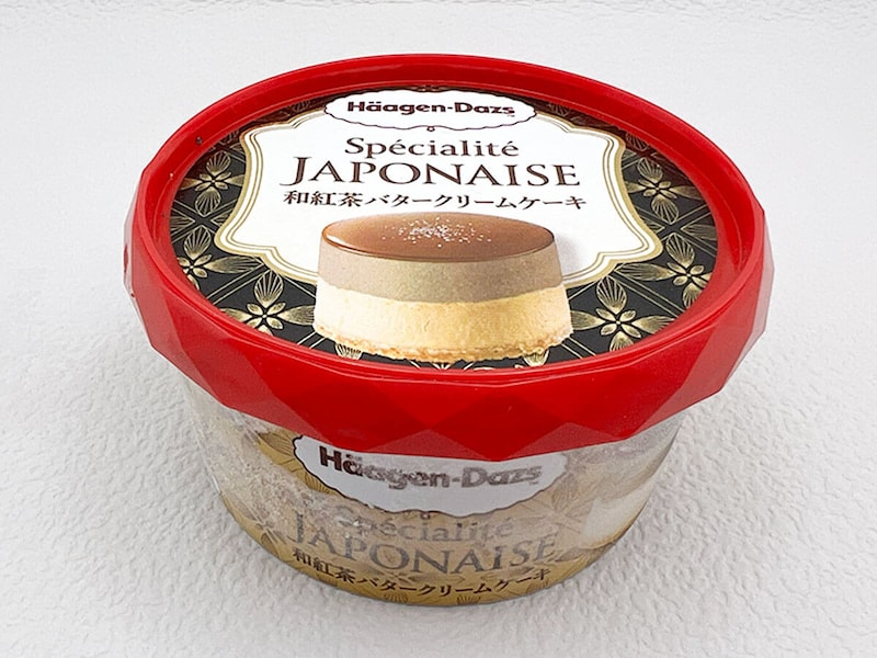 セブンイレブン限定「ハーゲンダッツスペシャリテジャポネ和紅茶バタークリームケーキ」