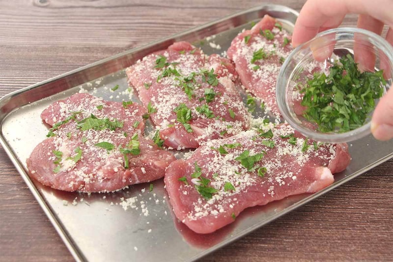 タサン志麻さん「青じそとチーズのピカタ」