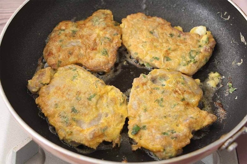 タサン志麻さん「青じそとチーズのピカタ」