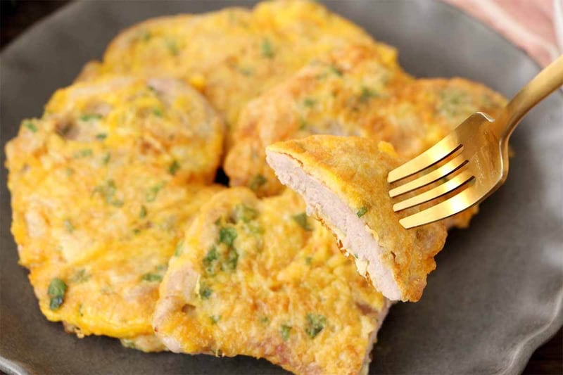 タサン志麻さん「青じそとチーズのピカタ」