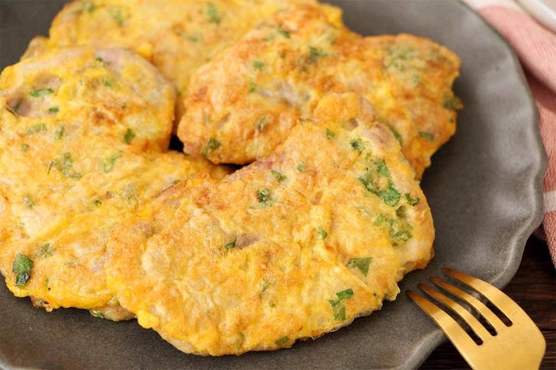 タサン志麻さん「青じそとチーズのピカタ」