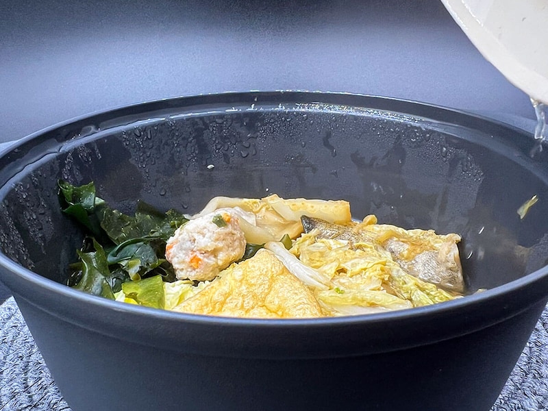 ダイソー「レンジ鍋」