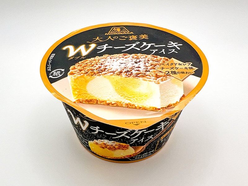 ファミリーマート限定「森永製菓 Wチーズケーキアイス」