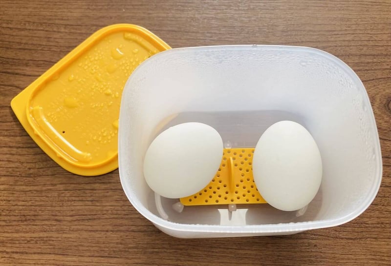 ダイソー「本格温泉たまご器」