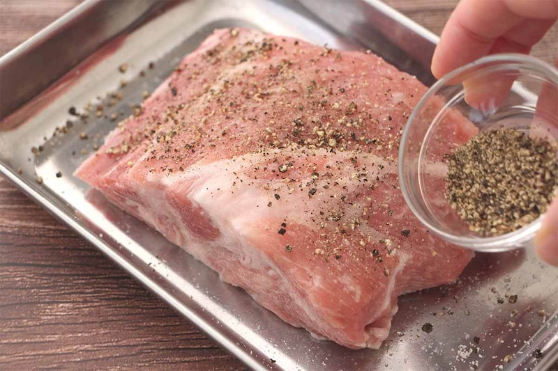 栗原はるみさん「こしょう豚」