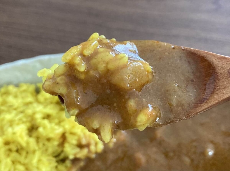 無印良品「素材を生かした ほたてと海老のビスクカレー」