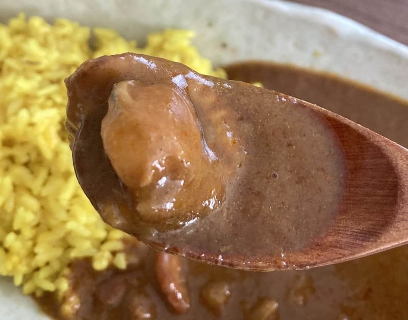 無印良品「素材を生かした ほたてと海老のビスクカレー」