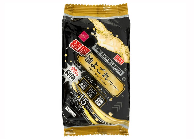 ダイソー油汚れクリーナー（15枚 極厚）