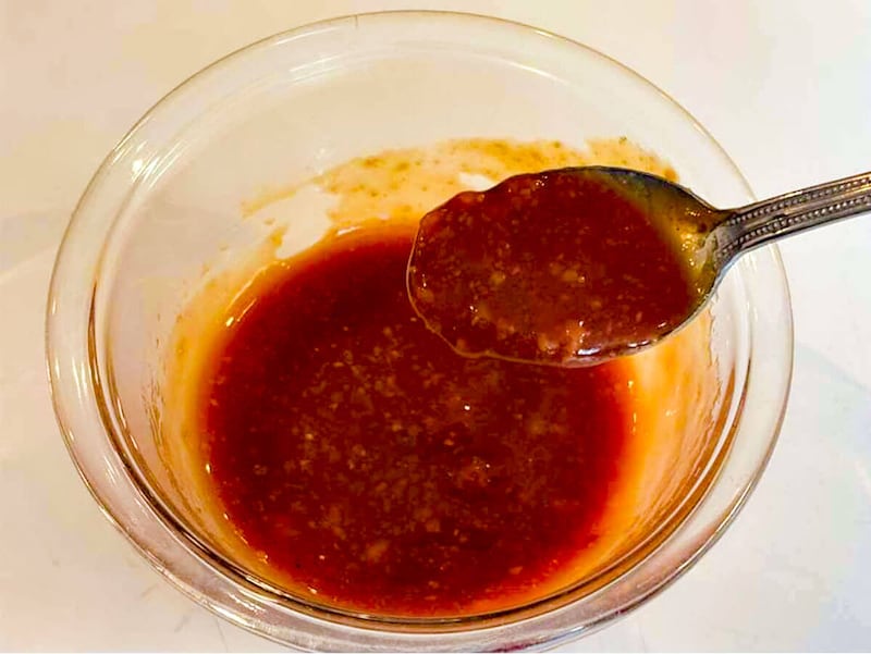 電子レンジで簡単！揚げないヤムニョムチキン風