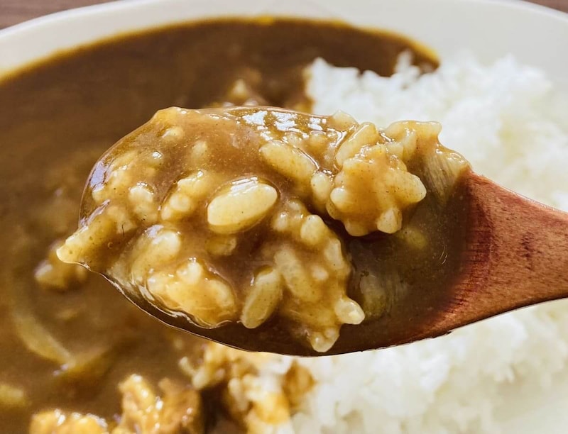 無印良品「和出汁と牛肉の大盛りカレー」