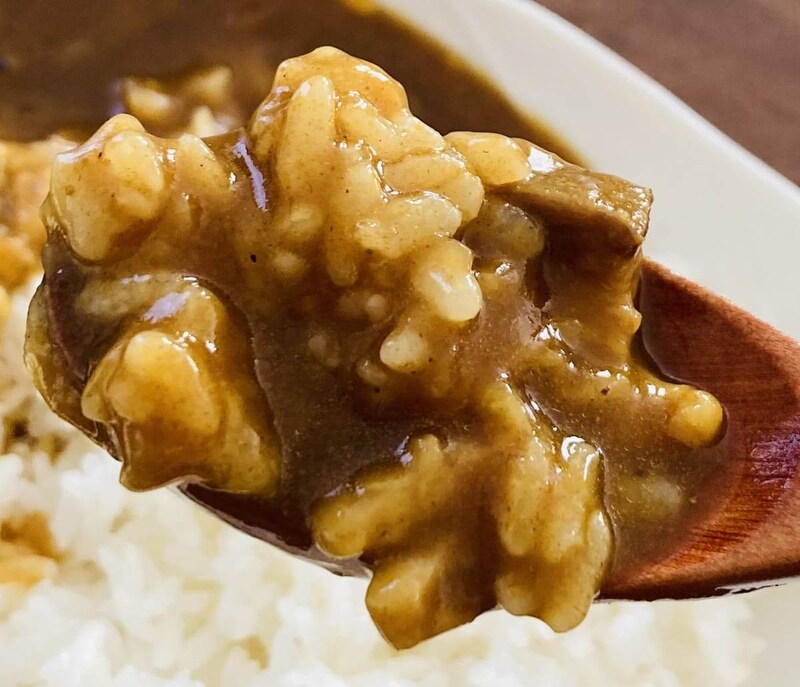 無印良品「和出汁と牛肉の大盛りカレー」