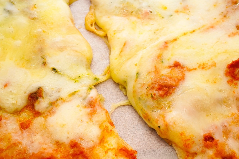 無印良品国産バジルのマルゲリータピザ