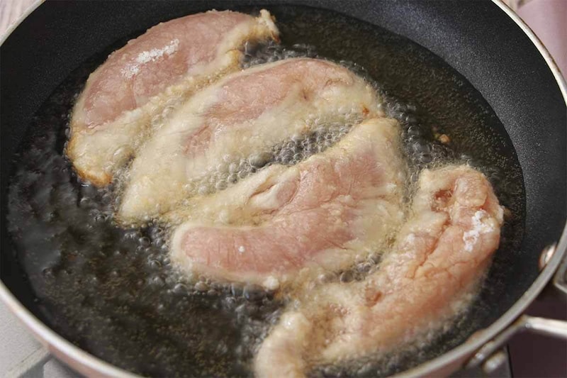 栗原はるみさん「ささ身の竜田揚げ」