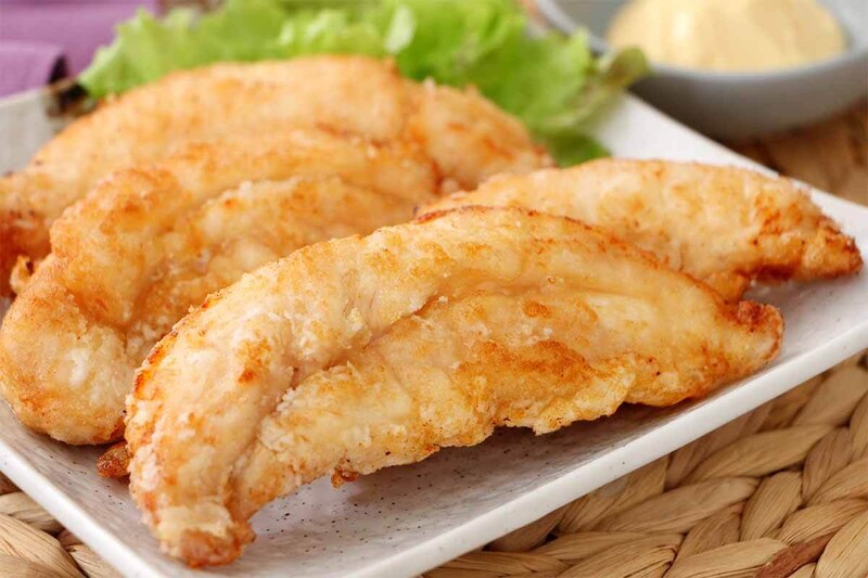 栗原はるみさん「ささ身の竜田揚げ」