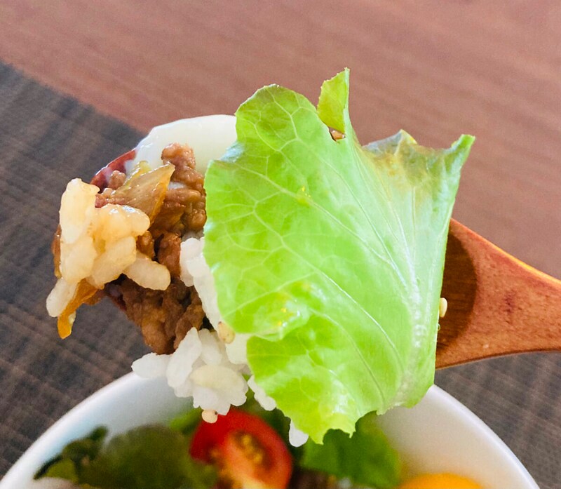 山本ゆり「和風ミンチライス」